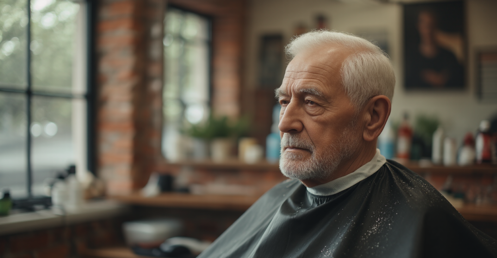 old man haircut