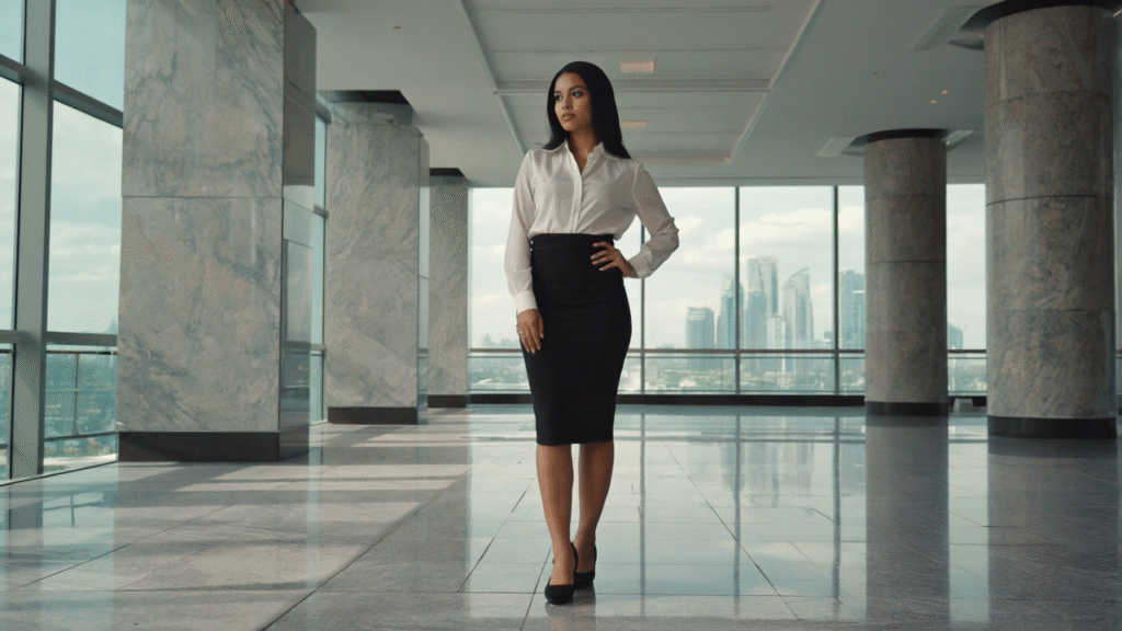 A Pencil Skirt women