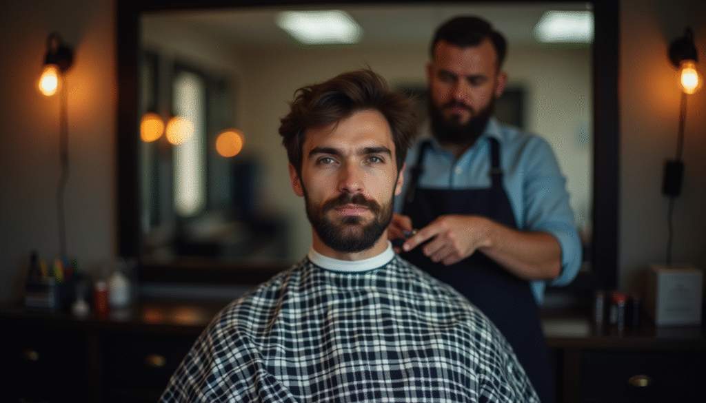 Short Hair Cut Men
