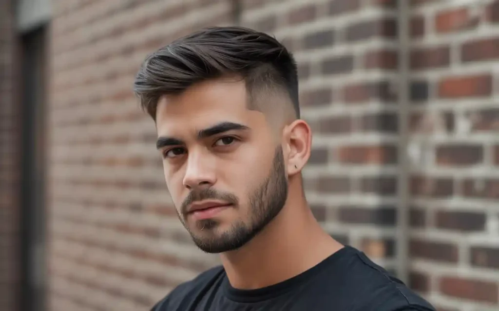 men haircut short