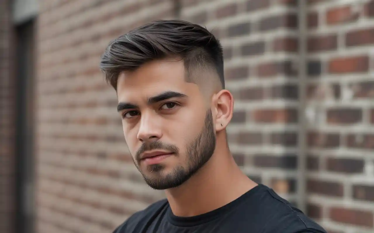 men haircut short
