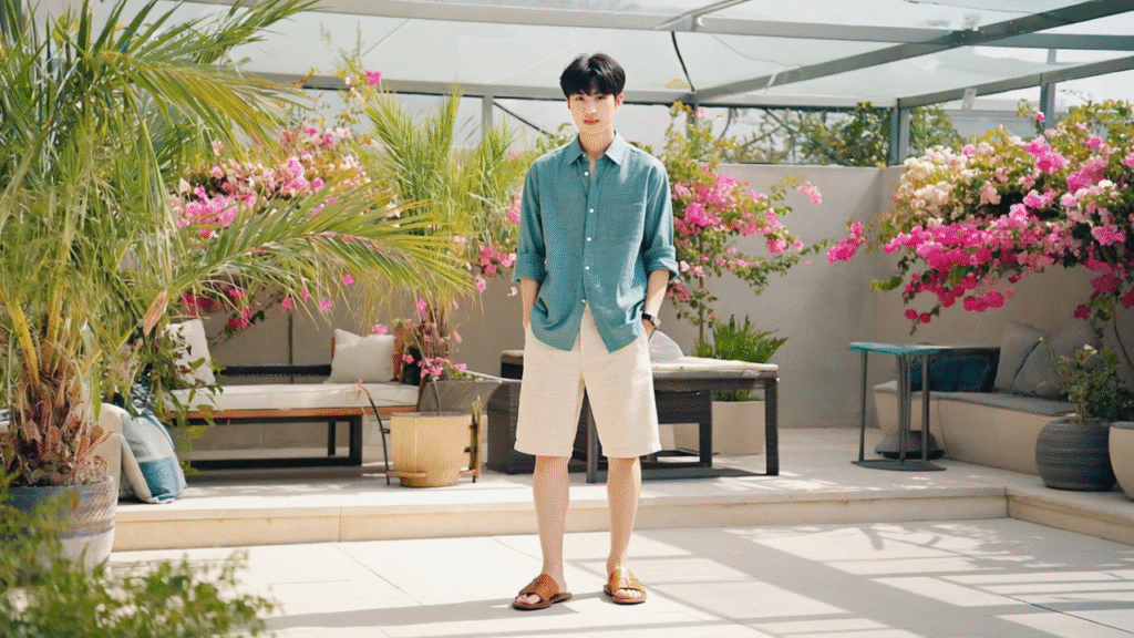 summer fashion male