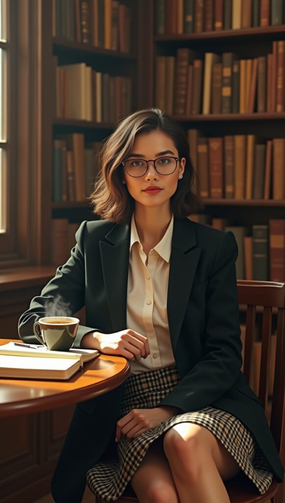 Dark academia aesthetic