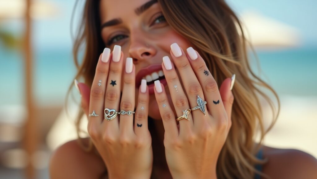 finger tattoos for women