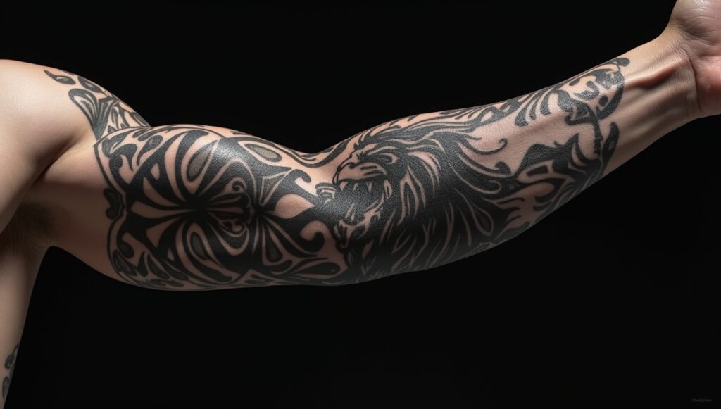 forearm arm tattoo men