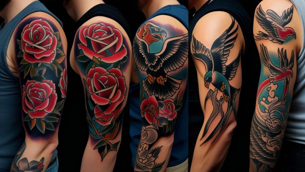 tattoo forearm half sleeve