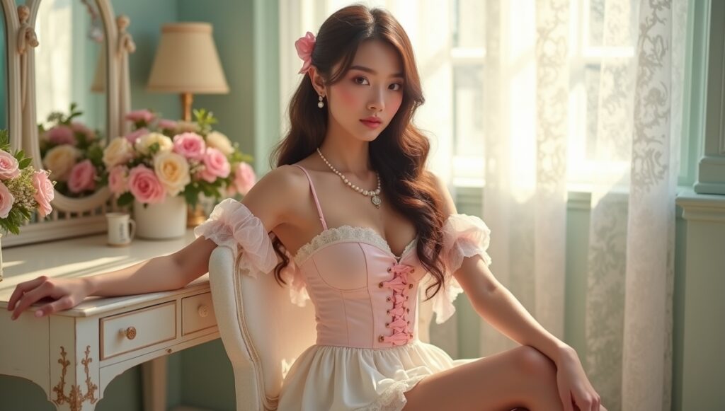 coquette soft aesthetic