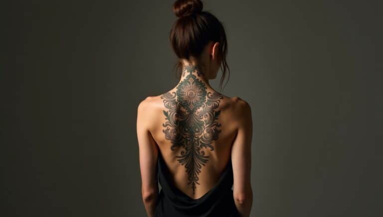 spine tattoos for women