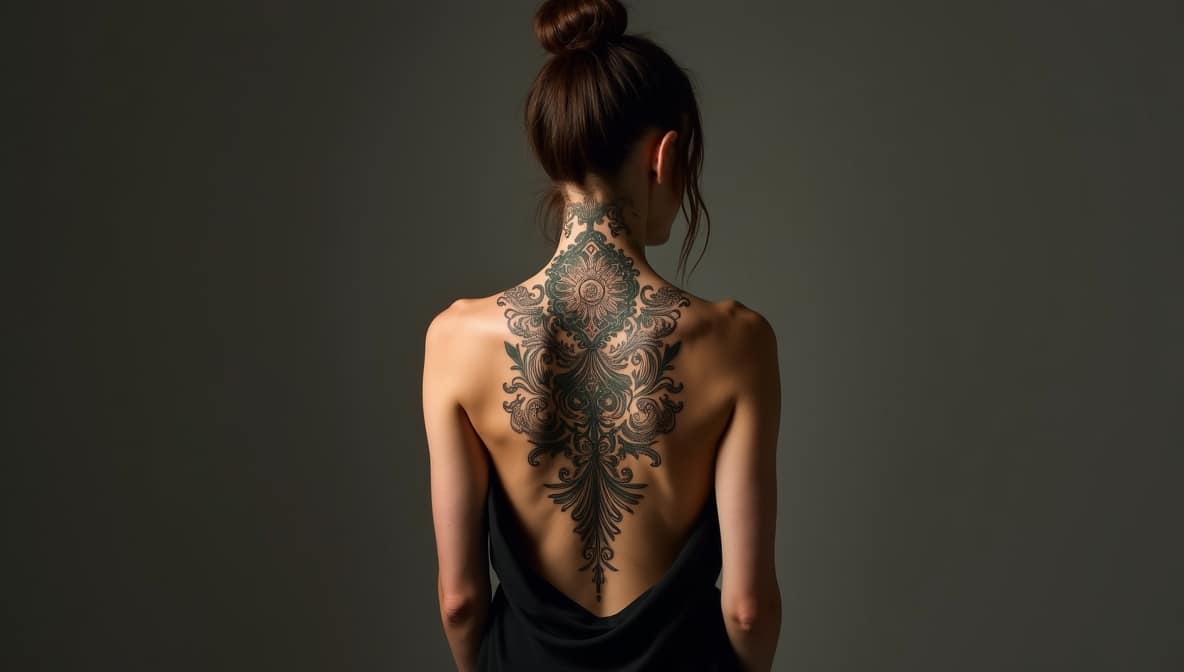 spine tattoos for women